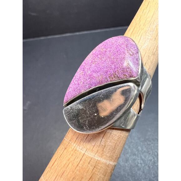 Jay King DRT stichtite sterling silver ring size 6 - Picture 16 of 16